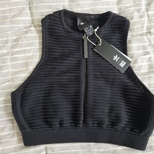 Ivy Park Black Collection Crop Top size Medium